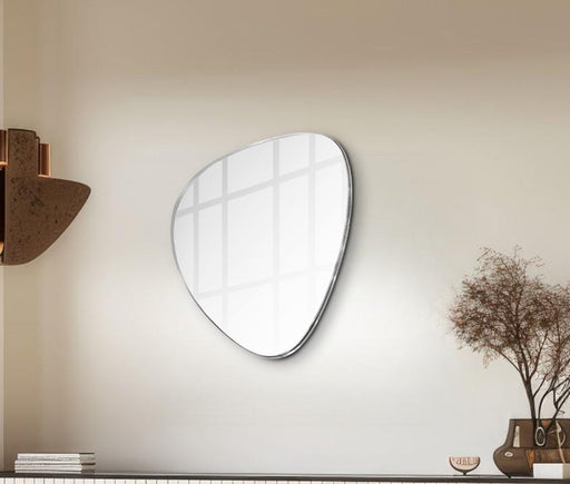 Finch Iron Frame Mirror in Silver - 419Silver-24M