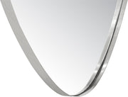 Finch Iron Frame Mirror in Silver - 419Silver-24M