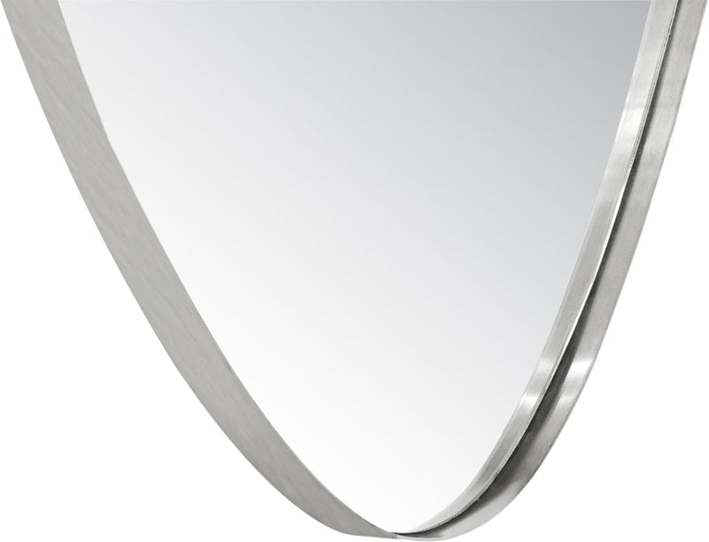 Finch Iron Frame Mirror in Silver - 419Silver-24M