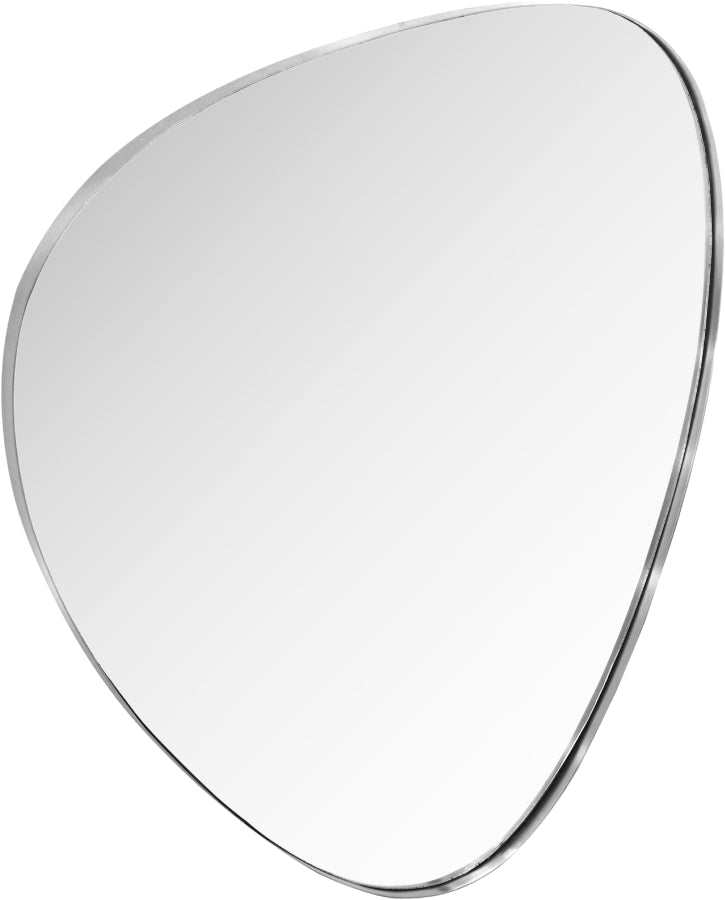 Finch Iron Frame Mirror in Silver - 419Silver-36M
