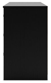 Finch Black Platform Bedroom Set from Ashley - Luna Furniture