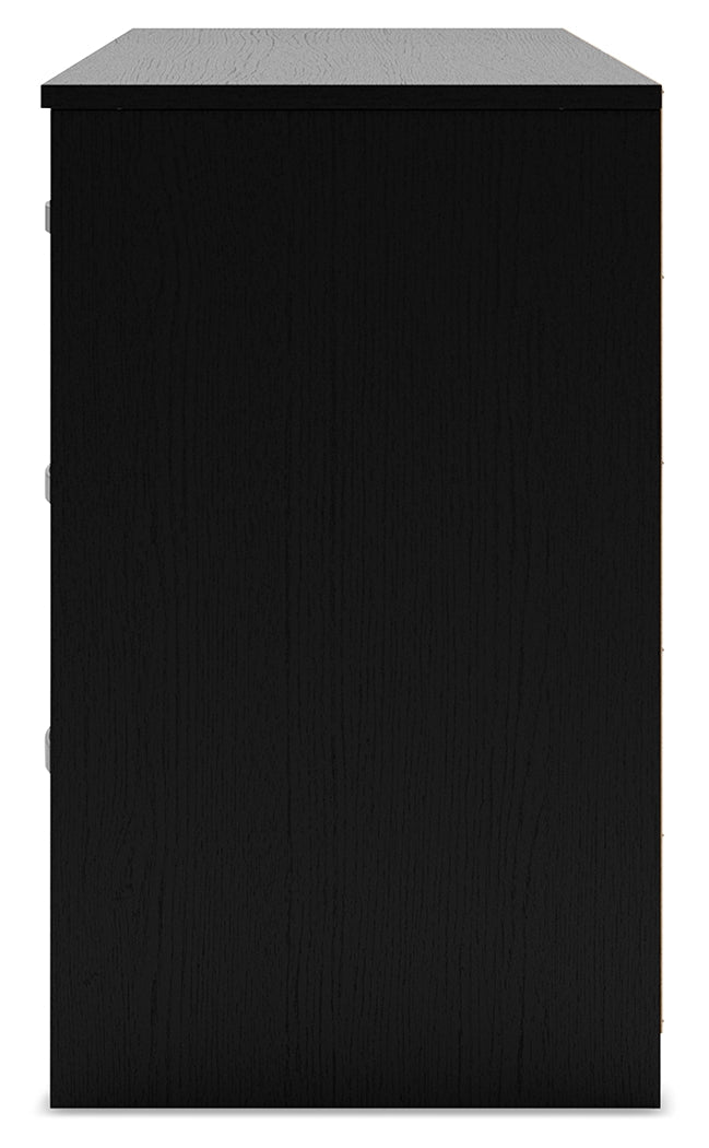 Finch Black Platform Bedroom Set from Ashley - Luna Furniture