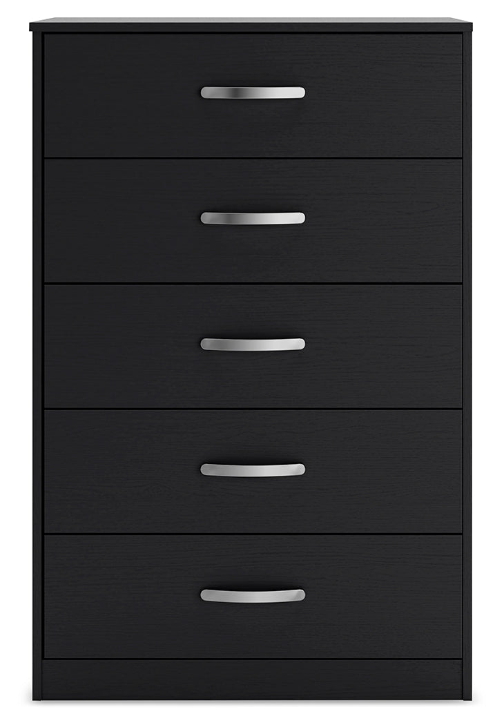 Finch Black Platform Bedroom Set from Ashley - Luna Furniture