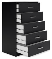 Finch Black Platform Bedroom Set from Ashley - Luna Furniture