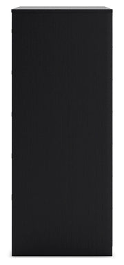 Finch Black Platform Bedroom Set from Ashley - Luna Furniture