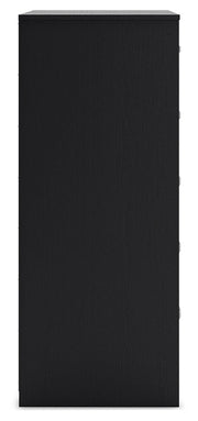 Finch Black Platform Bedroom Set from Ashley - Luna Furniture