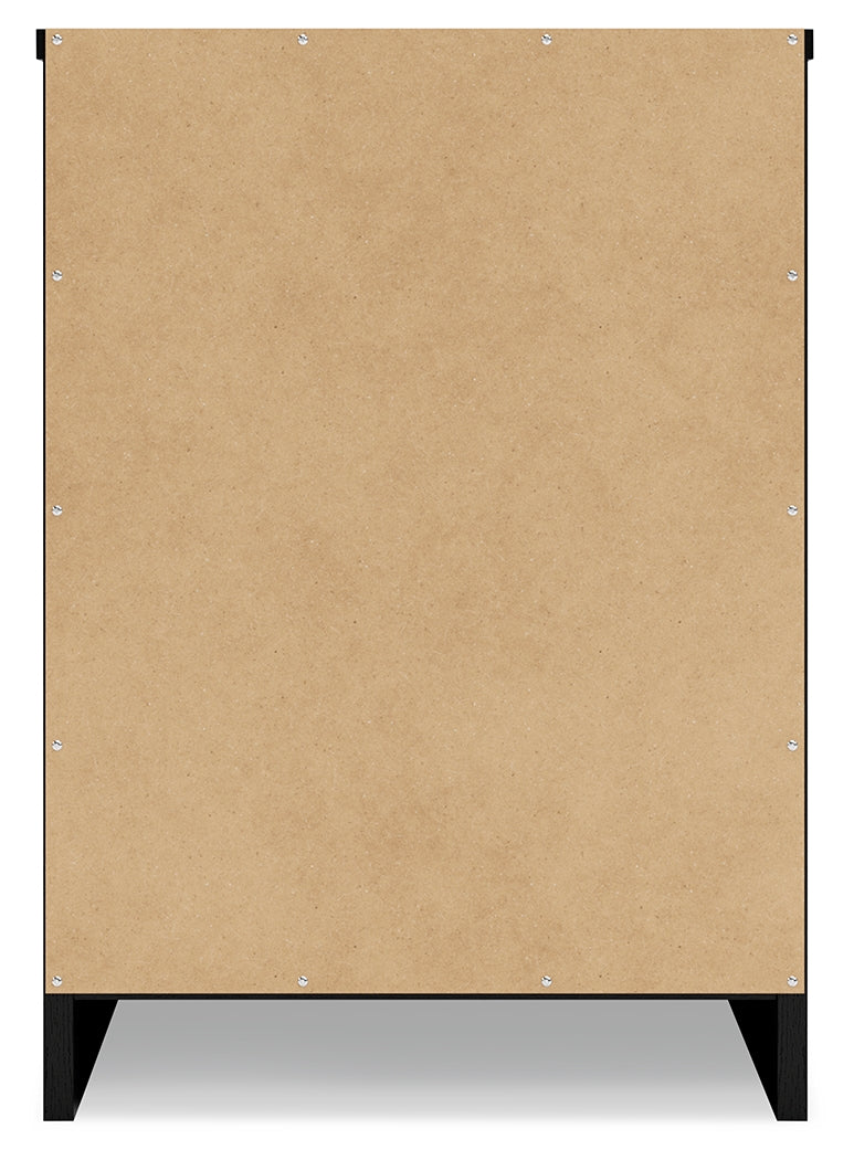 Finch Black Platform Bedroom Set from Ashley - Luna Furniture