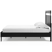 Finch Black Platform Bedroom Set from Ashley - Luna Furniture