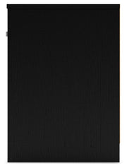 Finch Queen Platform Bed with Dresser and 2 Nightstands in Black - PKG017923