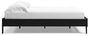 Finch Queen Platform Bed with Dresser and 2 Nightstands in Black - PKG017923