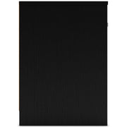 Finch Queen Platform Bed with Dresser, Chest and 2 Nightstands in Black - PKG017922