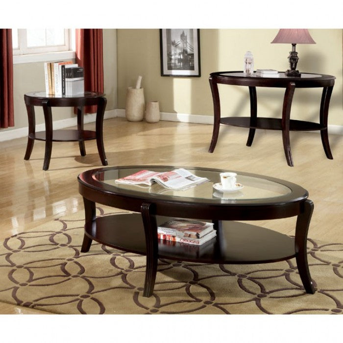Finley Espresso End Table - CM4488E