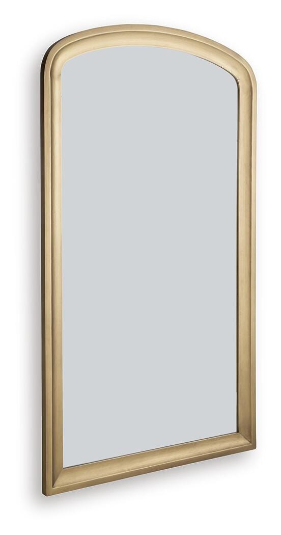 Fintan Gold Finish Floor Mirror - A8010436
