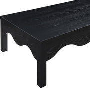 Fiora Oak Veneer Coffee Table in Black - 99041Black-CT