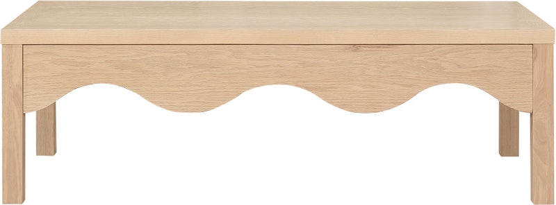 Fiora Oak Veneer Coffee Table in Natural - 99041Natural-CT