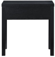 Fiora Oak Veneer Night Stand in Black - 99041Black-NS