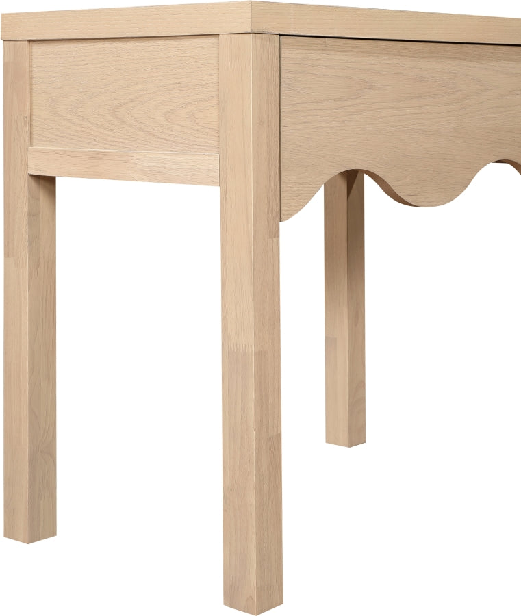 Fiora Oak Veneer Night Stand in Natural - 99041Natural-NS