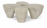Fiore Concrete Coffee Table in Beige - 605Sand-CT