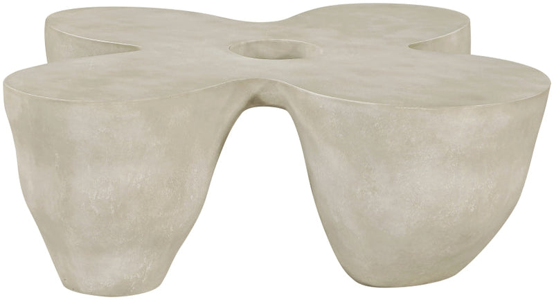 Fiore Concrete Coffee Table in Beige - 605Sand-CT