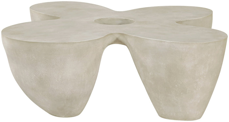 Fiore Concrete Coffee Table in Beige - 605Sand-CT
