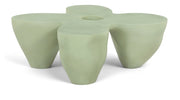 Fiore Concrete Coffee Table in Green - 605Green-CT