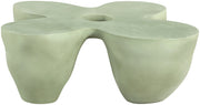 Fiore Concrete Coffee Table in Green - 605Green-CT