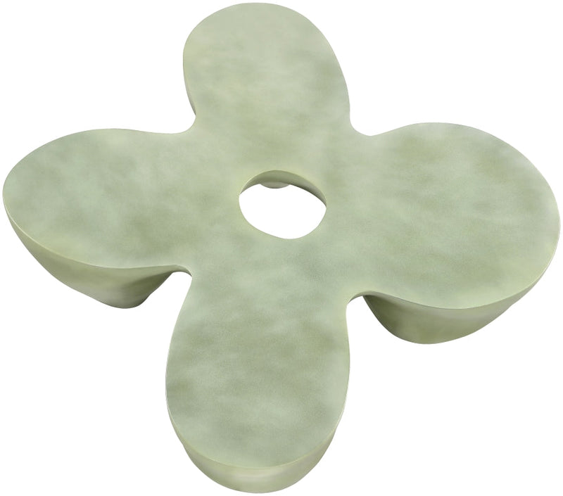 Fiore Concrete Coffee Table in Green - 605Green-CT