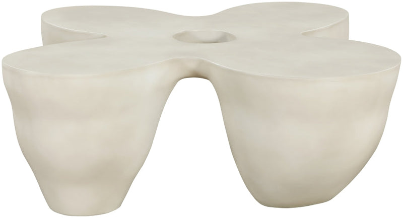 Fiore Concrete Coffee Table in Taupe - 605Taupe-CT