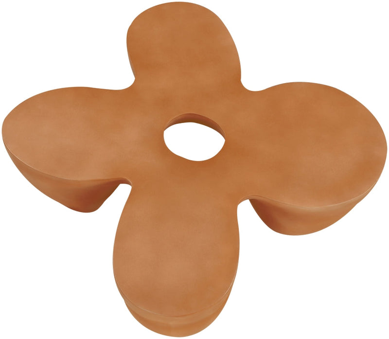 Fiore Concrete Coffee Table in Terracotta - 605Terracotta-CT