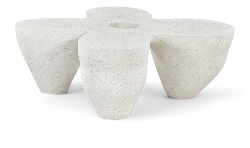 Fiore Concrete Coffee Table in Terrazzo - 605Trzo-CT
