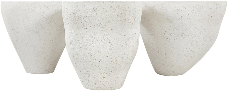 Fiore Concrete Coffee Table in Terrazzo - 605Trzo-CT