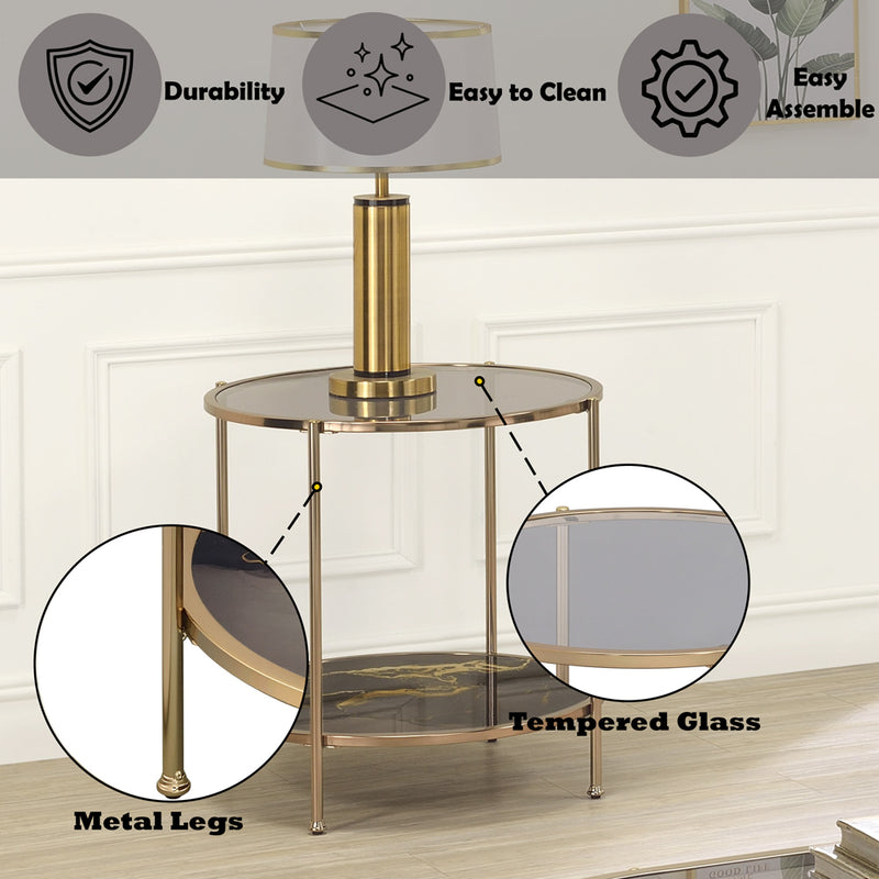 Fiorella End Table - LV02223