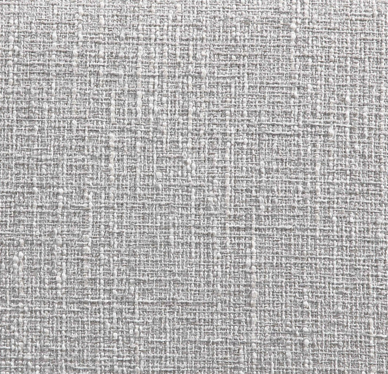 Fira Linen Textured Fabric Upholstered Full Bed in Grey - B1221Grey-F