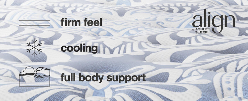 Firm Luxe 2.0 Blue California King Mattress - M49651
