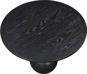 Fitch Oak Veneer Coffee Table in Black - 99082Black-CT