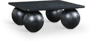 Fitch Oak Veneer Coffee Table in Black - 99083Black-CT