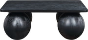 Fitch Oak Veneer Coffee Table in Black - 99083Black-CT