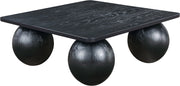 Fitch Oak Veneer Coffee Table in Black - 99083Black-CT
