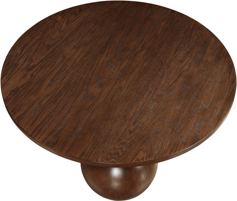 Fitch Oak Veneer Coffee Table in Brown - 99082Brown-CT
