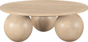 Fitch Oak Veneer Coffee Table in Natural - 99082Oak-CT