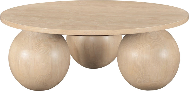 Fitch Oak Veneer Coffee Table in Natural - 99082Oak-CT