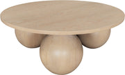 Fitch Oak Veneer Coffee Table in Natural - 99082Oak-CT