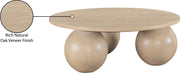 Fitch Oak Veneer Coffee Table in Natural - 99082Oak-CT