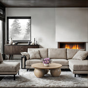 Fitch Oak Veneer Coffee Table in Natural - 99082Oak-CT
