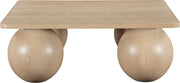 Fitch Oak Veneer Coffee Table in Natural - 99083Oak-CT
