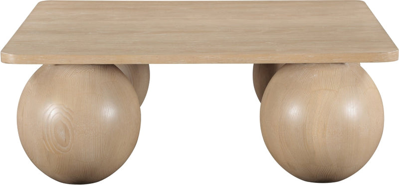 Fitch Oak Veneer Coffee Table in Natural - 99083Oak-CT