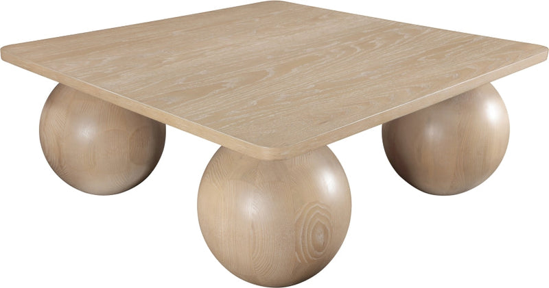 Fitch Oak Veneer Coffee Table in Natural - 99083Oak-CT