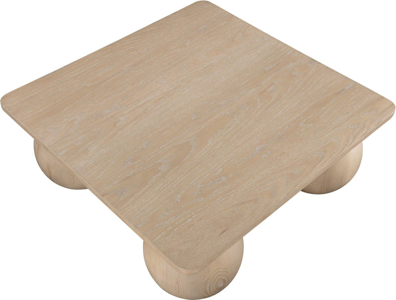 Fitch Oak Veneer Coffee Table in Natural - 99083Oak-CT