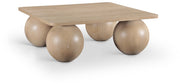 Fitch Oak Veneer Coffee Table in Natural - 99083Oak-CT