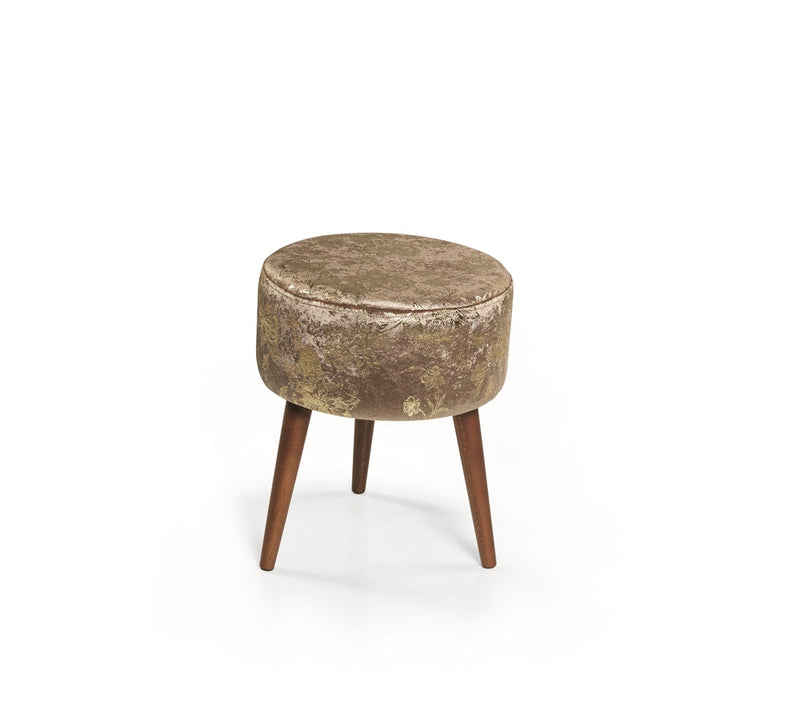 Flora Ottoman 108 in Light Brown - 790-FLO-108-LBRO
